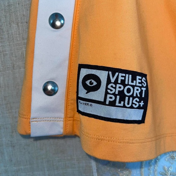 ORANGE CROP TOP + SKIRT SET - Picture 5 of 8